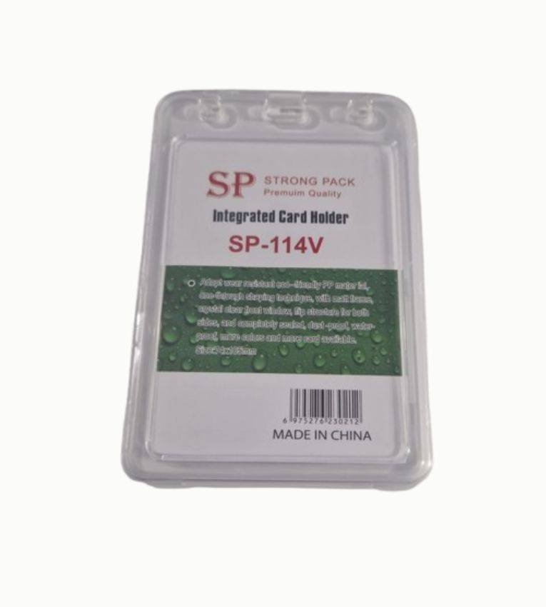 5 Port Badge En Plastique Transparent Format 74x105 mm Avec 5 Fil Blanc gratuit